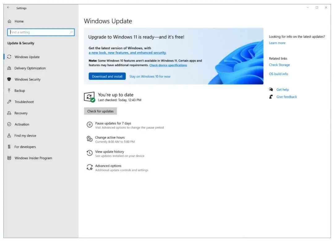 Обновление до Windows 11 Обновление до Windows 11