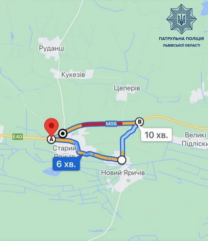 На трассе Киев — Чоп столкнулись пять автомобилей: есть погибший 1