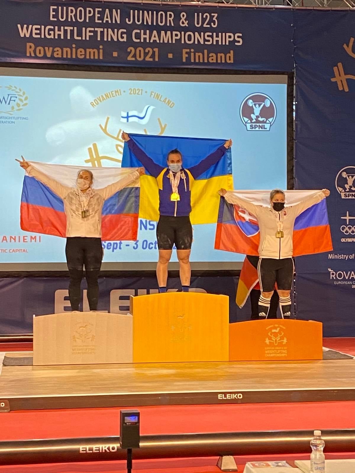 Украинские спортсмены завоевали 48 медалей на Чемпионате Европы по тяжёлой атлетике в Финляндии 4