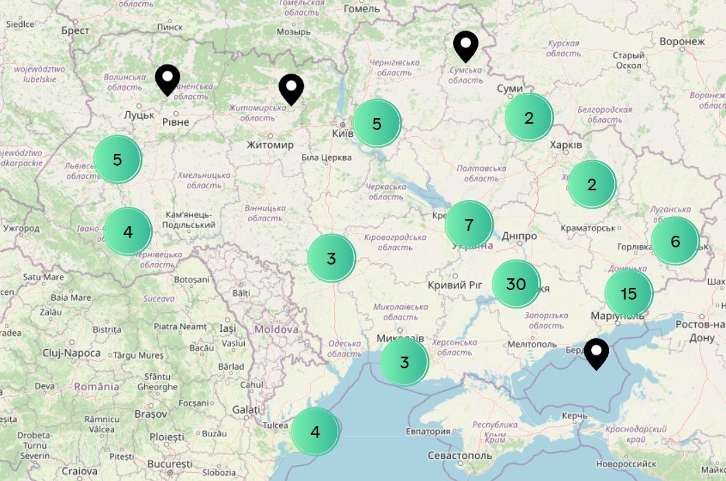 В Украине появилась карта предприятий-загрязнителей 1