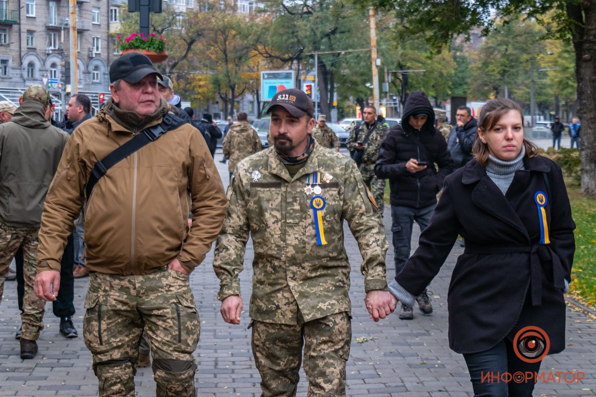 Как прошёл марш Защитников и Защитниц в Днепре 3