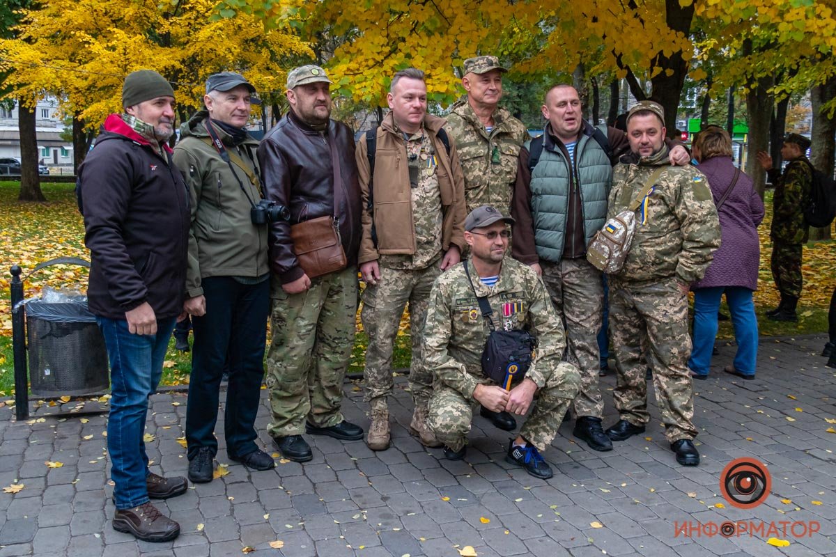 Как прошёл марш Защитников и Защитниц в Днепре 11