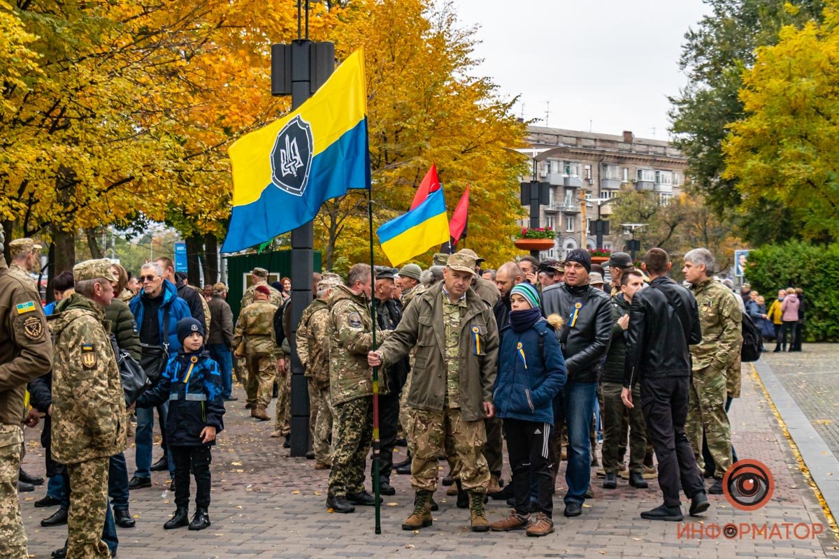 Как прошёл марш Защитников и Защитниц в Днепре 21
