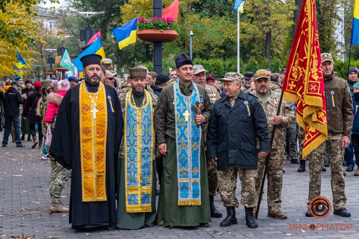 Как прошёл марш Защитников и Защитниц в Днепре 24