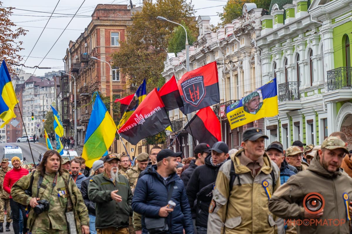 Как прошёл марш Защитников и Защитниц в Днепре 26