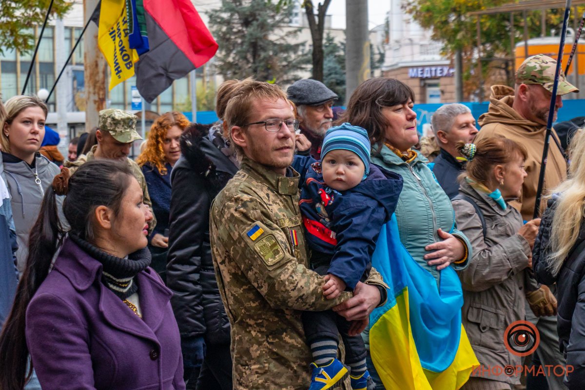 Как прошёл марш Защитников и Защитниц в Днепре 29