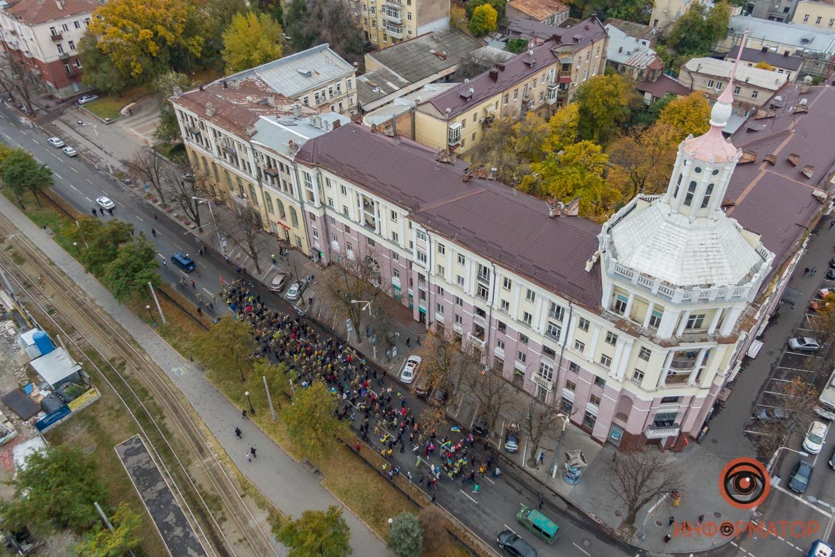 Как прошёл марш Защитников и Защитниц в Днепре 37