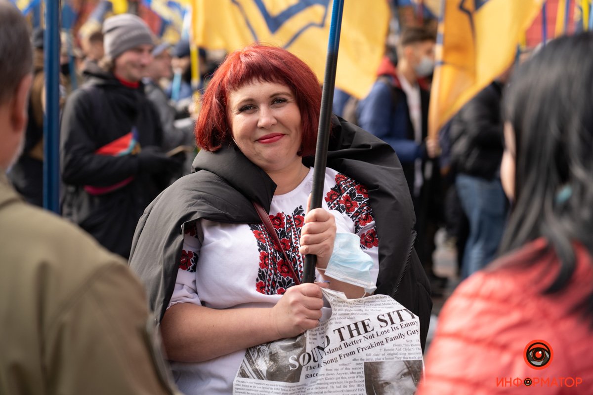В Киеве прошел многотысячный Марш ко Дню защитников и защитниц Украины: как это было 5