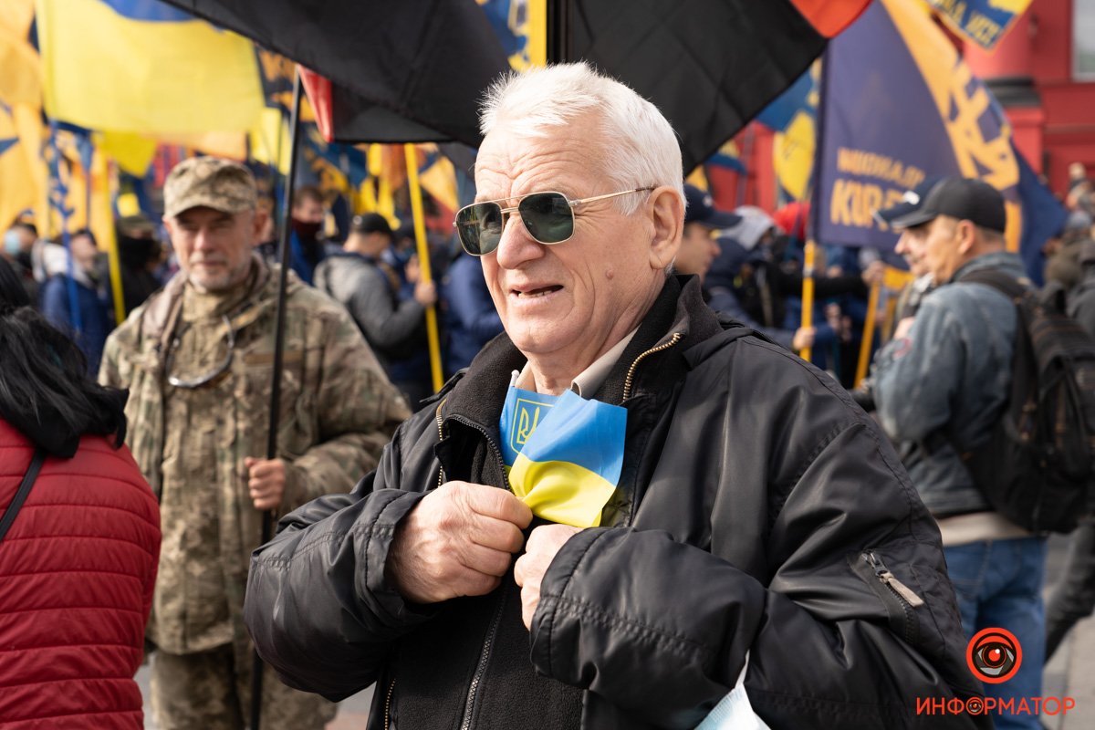 В Киеве прошел многотысячный Марш ко Дню защитников и защитниц Украины: как это было 6