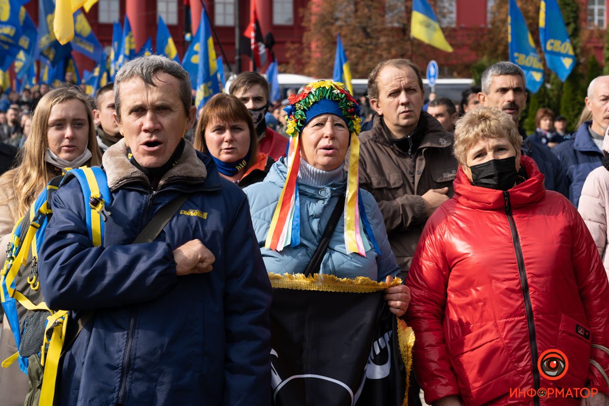 В Киеве прошел многотысячный Марш ко Дню защитников и защитниц Украины: как это было 7