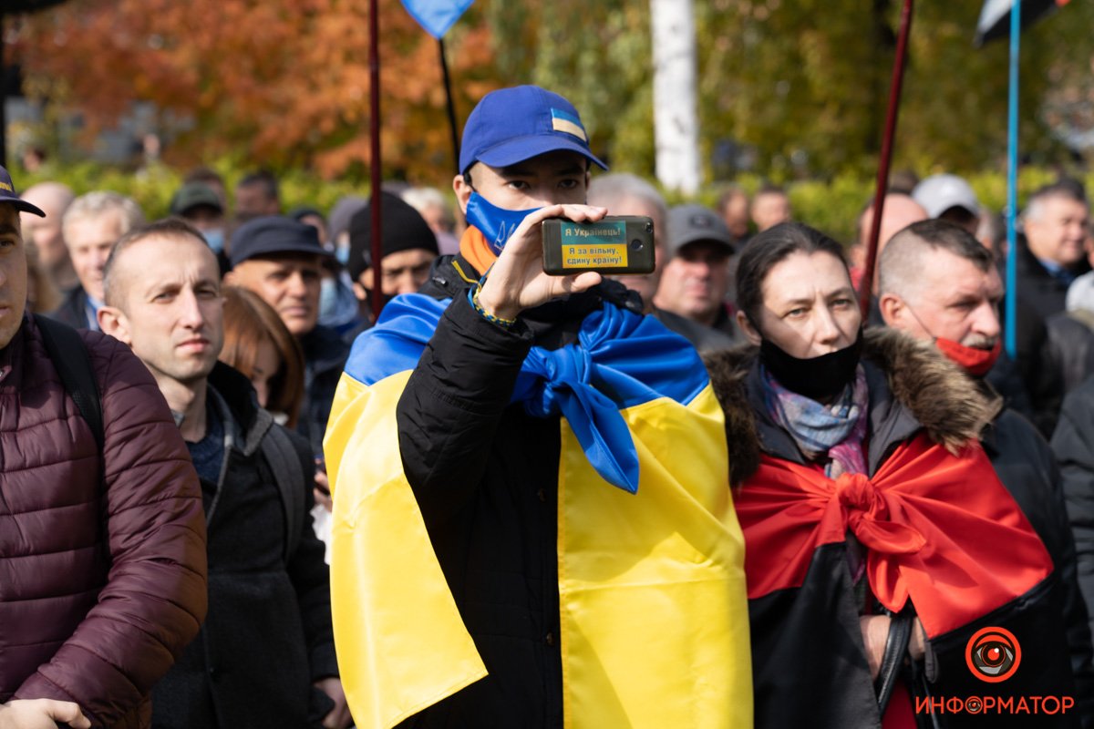 В Киеве прошел многотысячный Марш ко Дню защитников и защитниц Украины: как это было 10