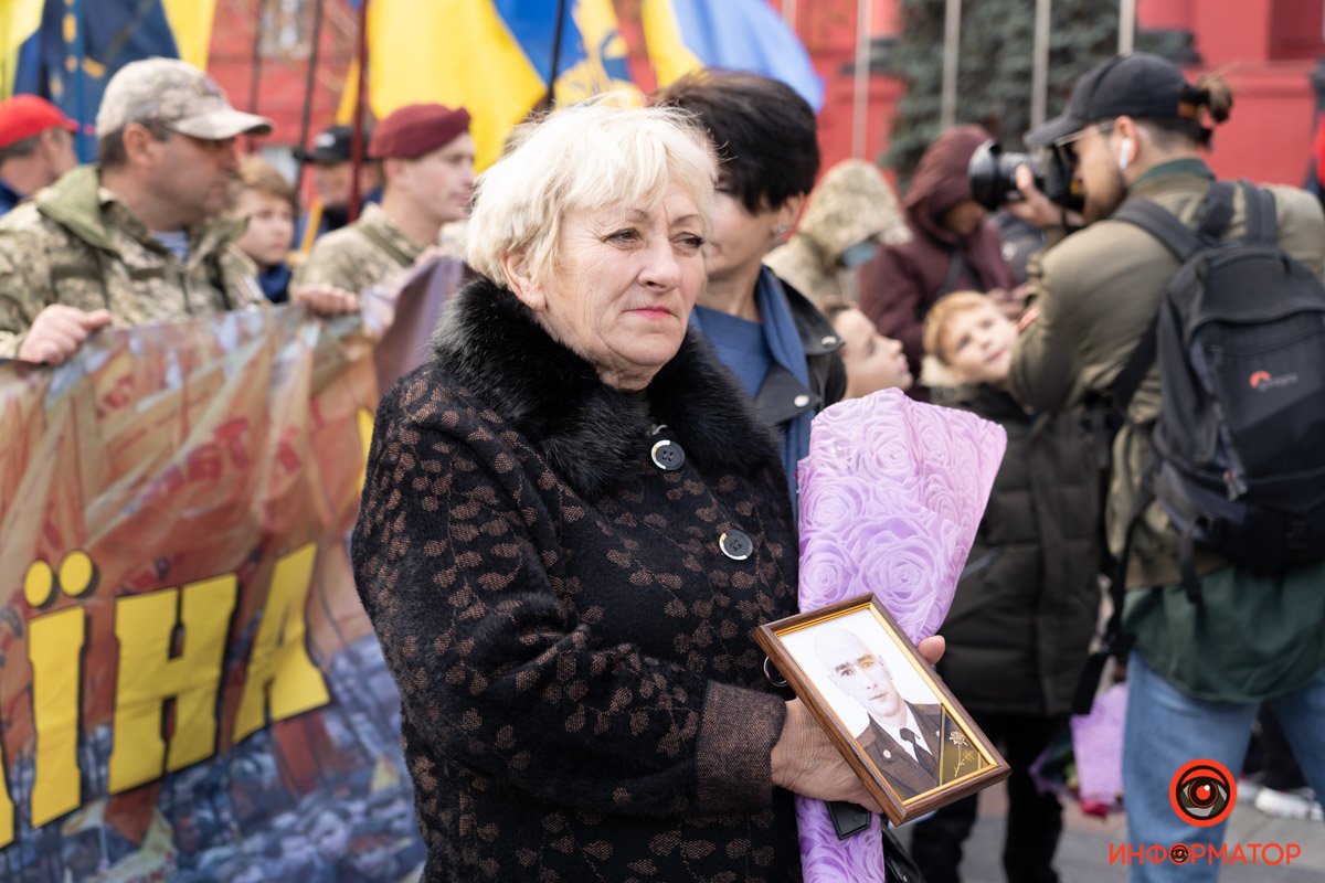 В Киеве прошел многотысячный Марш ко Дню защитников и защитниц Украины: как это было 23