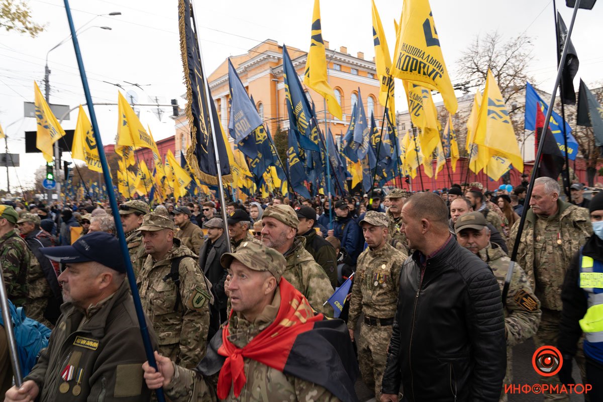 В Киеве прошел многотысячный Марш ко Дню защитников и защитниц Украины: как это было 34