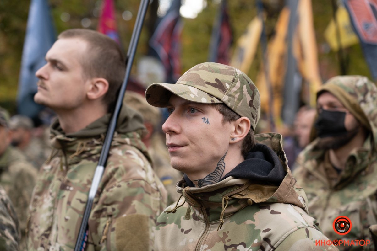 В Киеве прошел многотысячный Марш ко Дню защитников и защитниц Украины: как это было 35