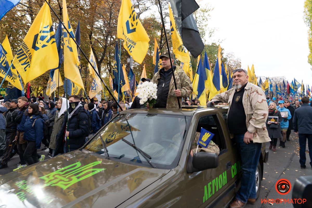 В Киеве прошел многотысячный Марш ко Дню защитников и защитниц Украины: как это было 38
