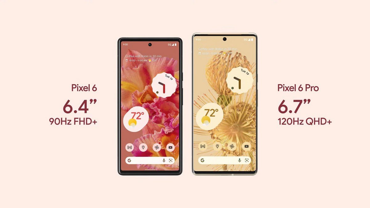 Pixel 6 и Pixel 6 Pro Pixel 6 и Pixel 6 Pro