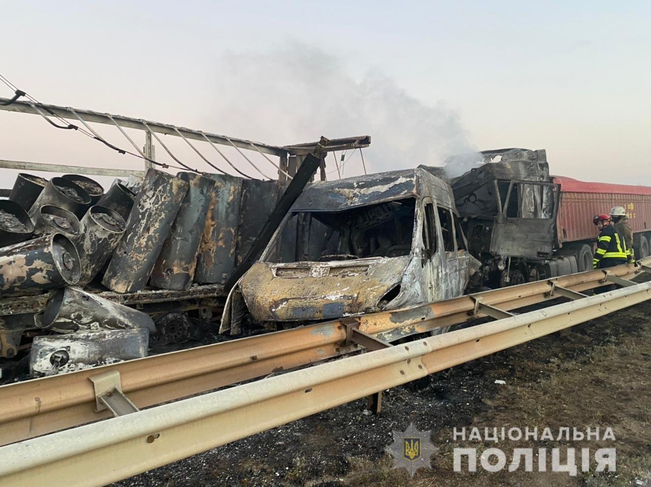 Масштабное ДТП на трассе Киев — Одесса: погибли три человека, восемь человек травмированы 1