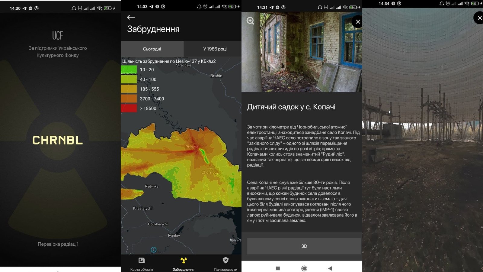 В центре Киева можно прикоснуться к Чернобыльской зоне отчуждения 3