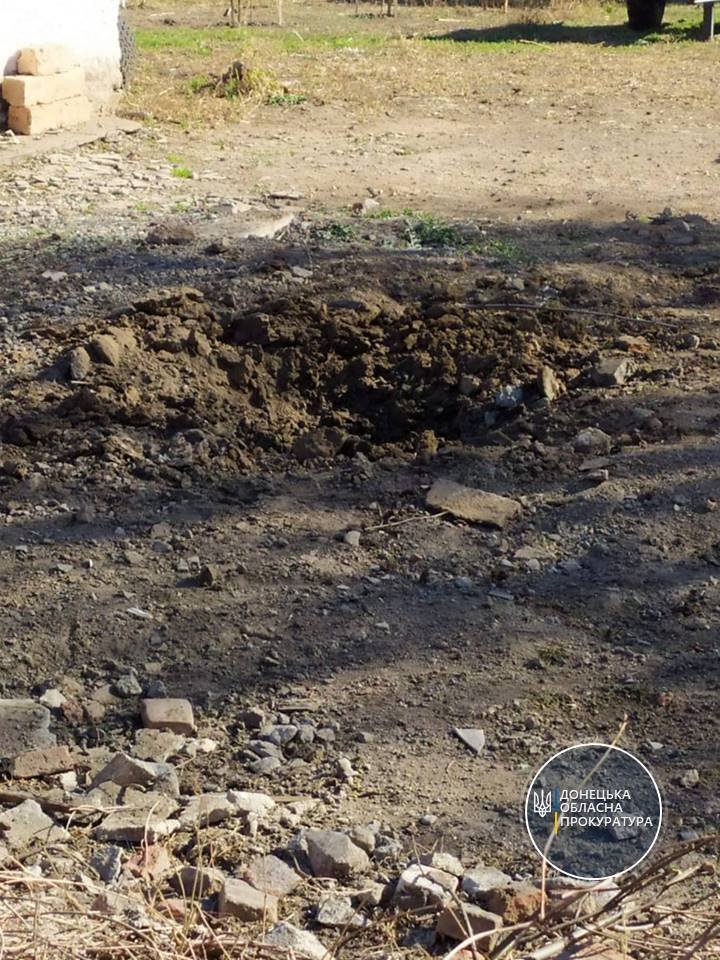 Наёмники РФ обстреливают село Гранитное из миномётов 1