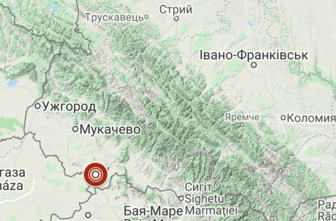 У Закарпатській області стався землетрус 1