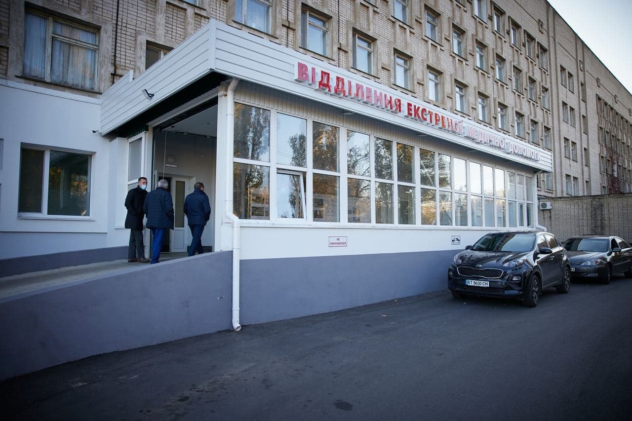 На Херсонщині розгорнули мобільний госпіталь ДСНС 7