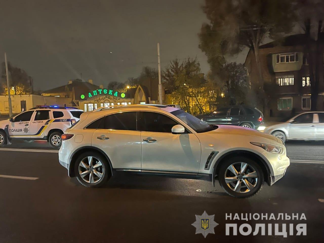 В Харькове девушка за рулём Infiniti насмерть сбила женщину 2