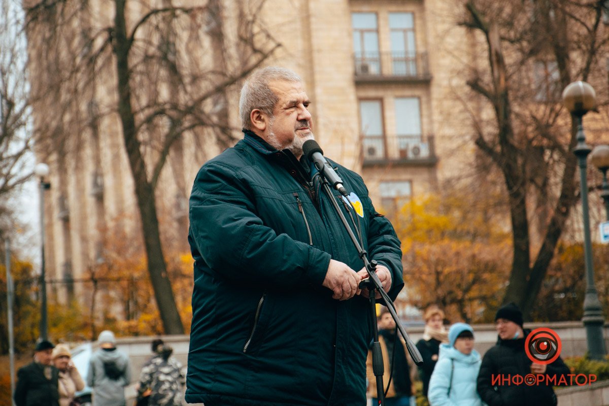 “Свободу політв'язням Кремля”. У Києві провели акцію на підтримку незаконно ув'язнених кримчан 3