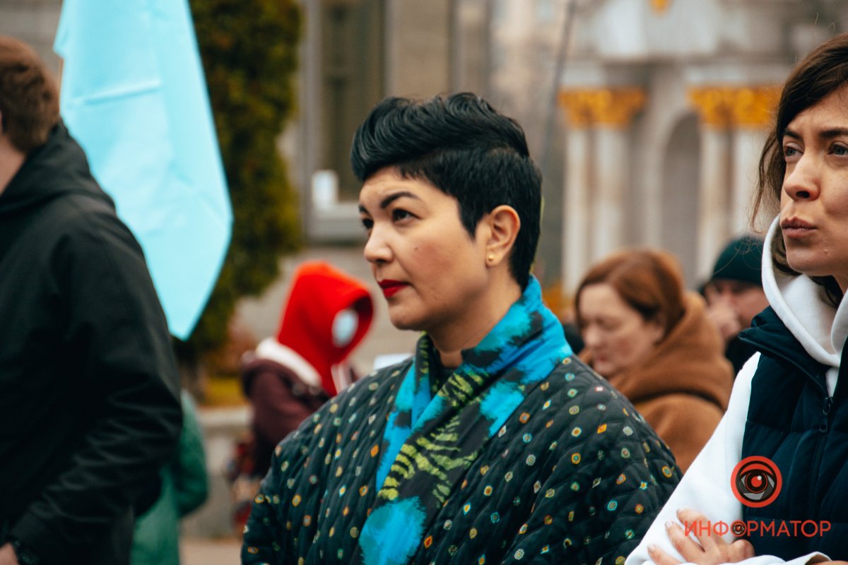 “Свободу політв'язням Кремля”. У Києві провели акцію на підтримку незаконно ув'язнених кримчан 11