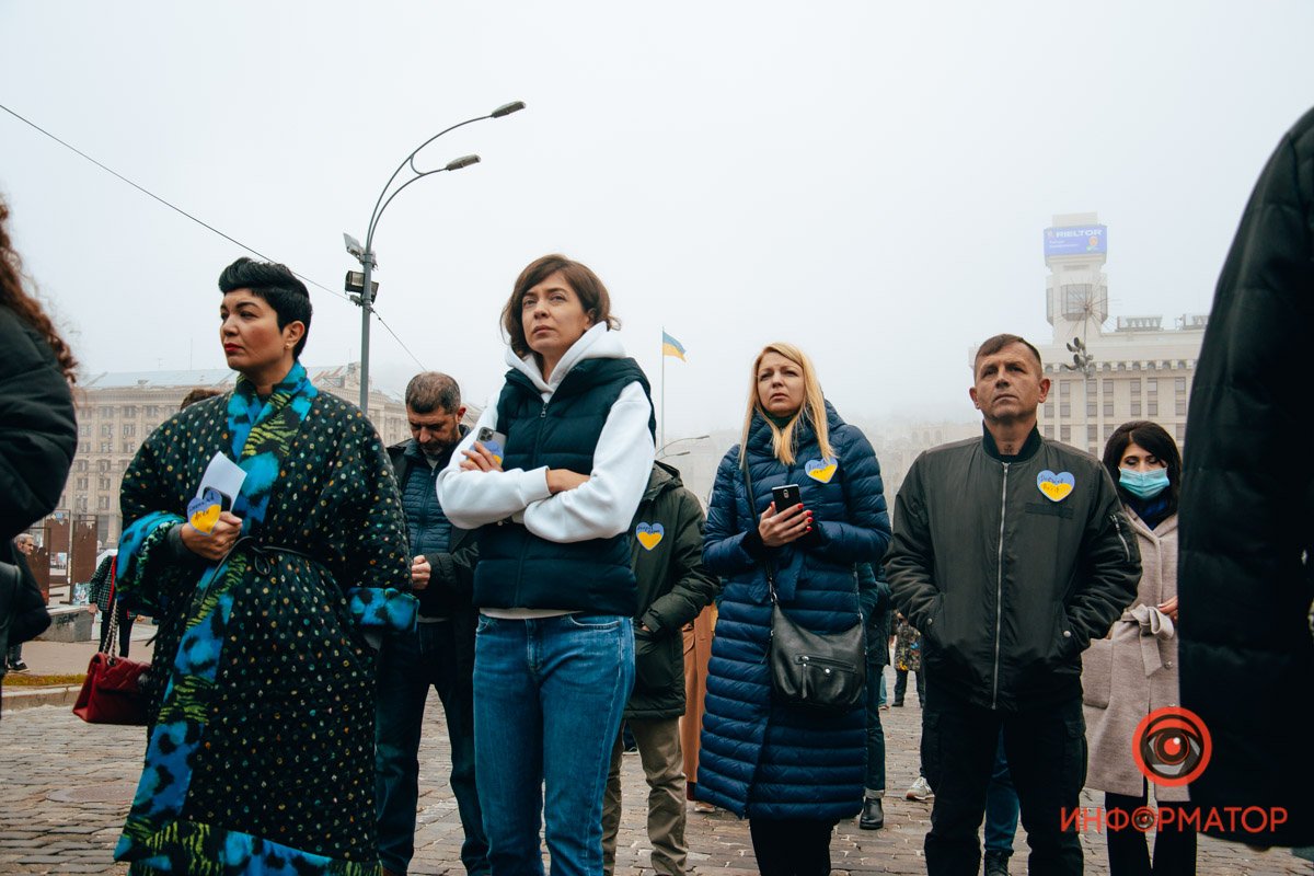 «Свободу политзаключённым Кремля». В Киеве провели акцию в поддержку незаконно заключённых крымчан 23