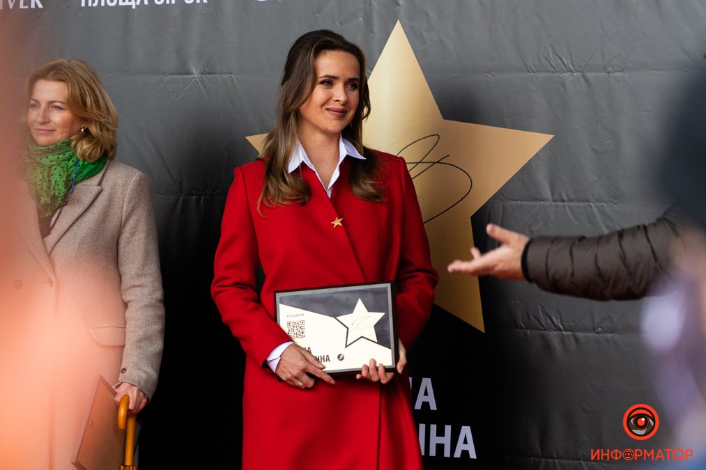 Элина Свитолина открыла персональную «звезду» на Площади звёзд в центре Киева 8