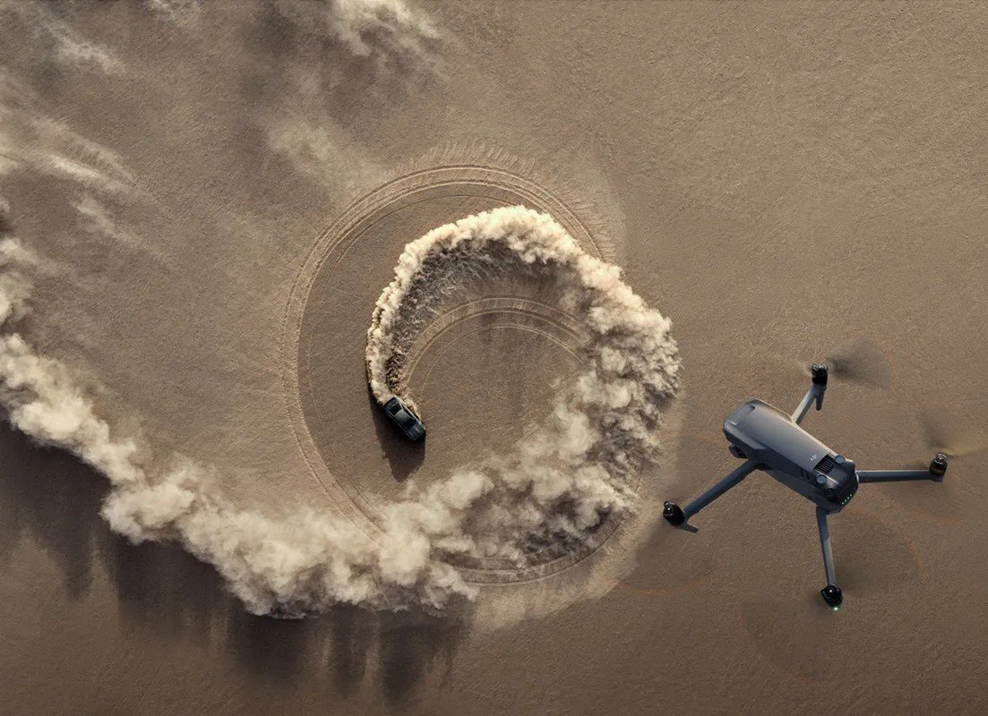 Advanced RTH помогает дрону спланировать более разумный маршрут на обратном пути к стартовой позиции Advanced RTH помогает дрону спланировать более разумный маршрут на обратном пути к стартовой позиции