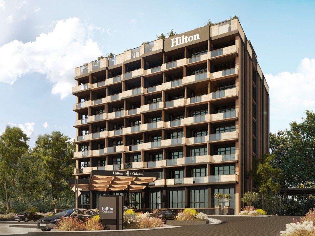 Hilton строит свой отель в Одессе: как он будет выглядеть 1