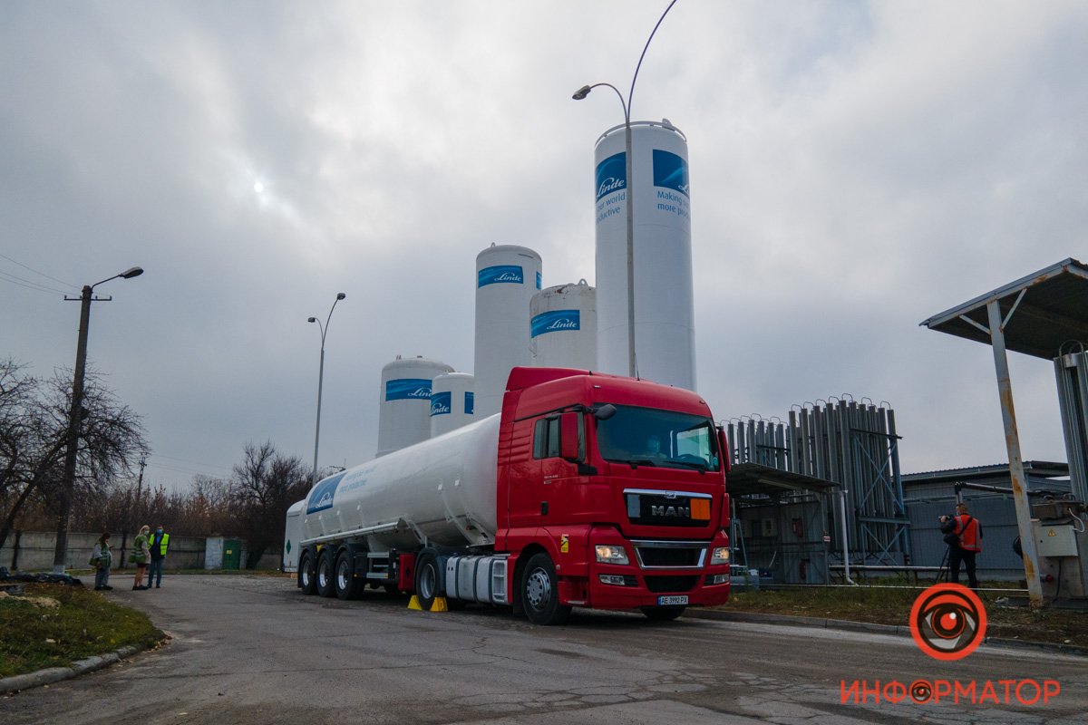 «Лінде Газ Україна» постачає кисень для хворих на ковід у лікарні країни 2