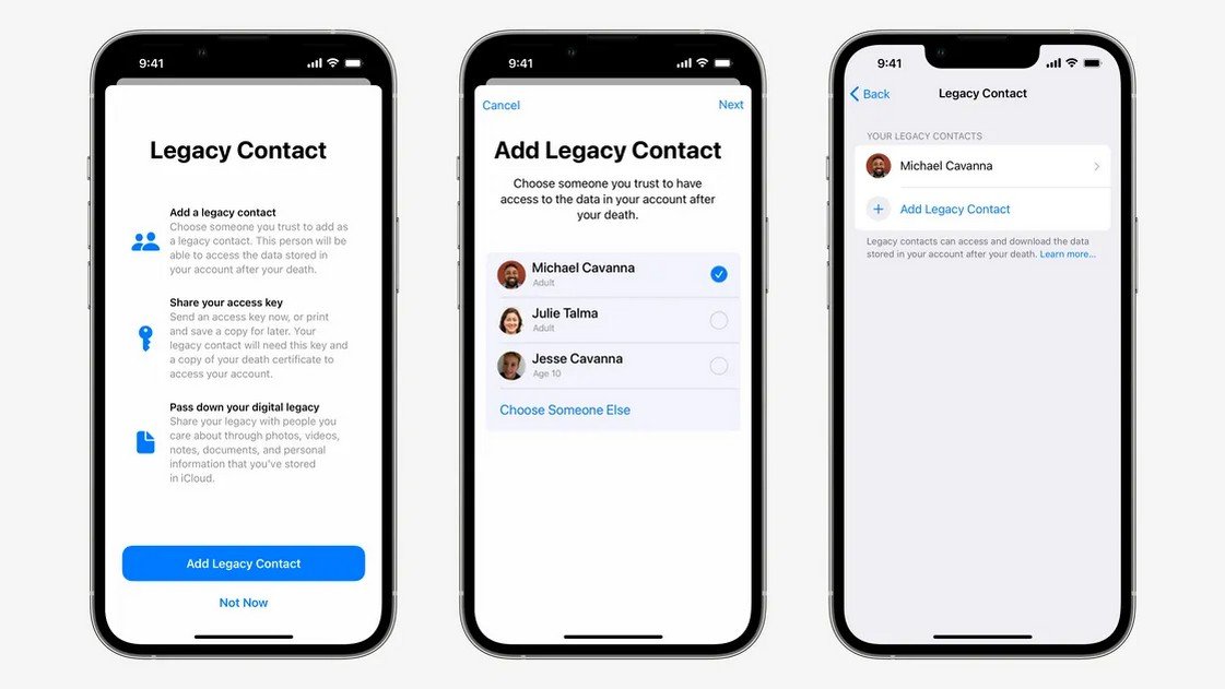 Apple позволит завещать свои данные из iCloud 1