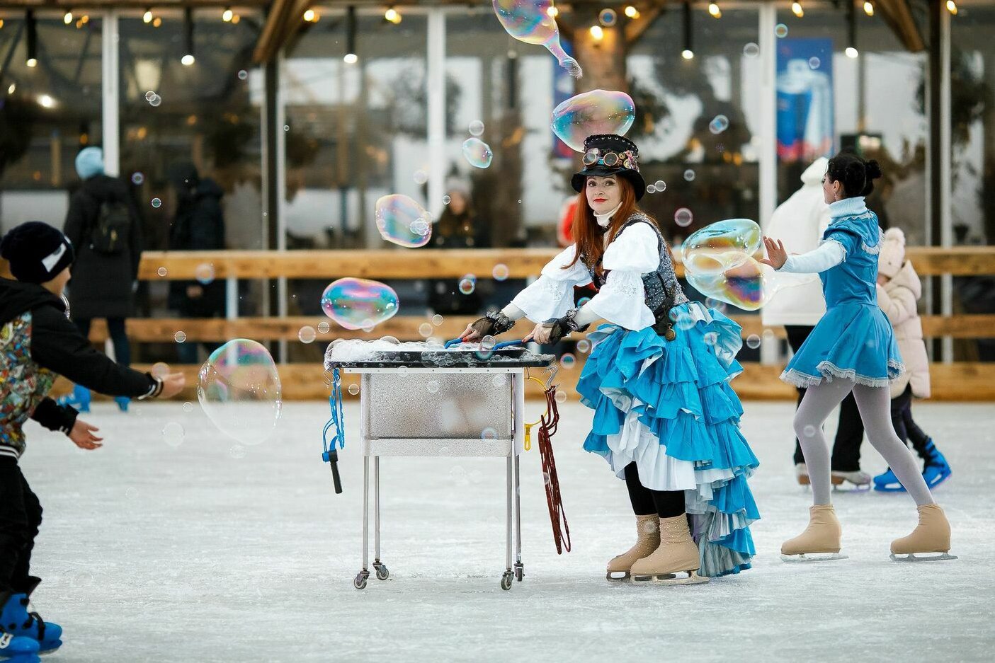 В Киеве открыли локацию зимних развлечений Winter Village в стиле Гарри Поттера 9
