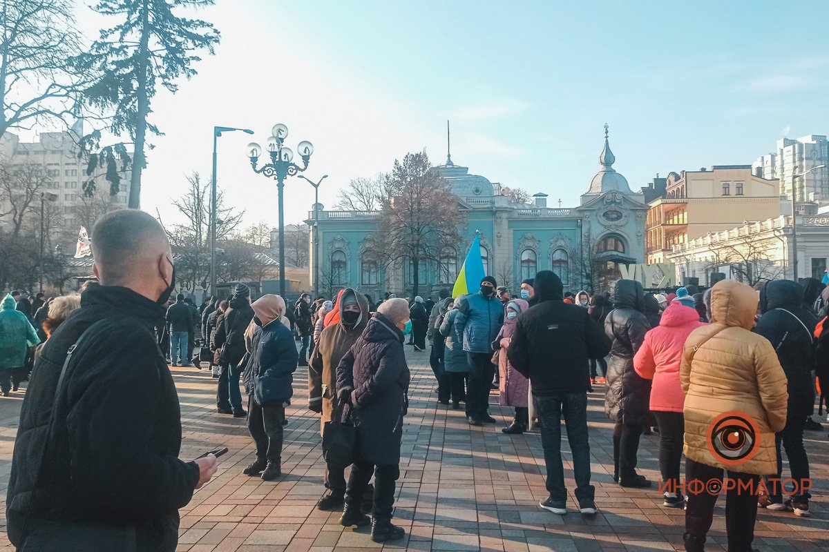 Під Верховною Радою пройшов флешмоб проти нового закону про столицю 7