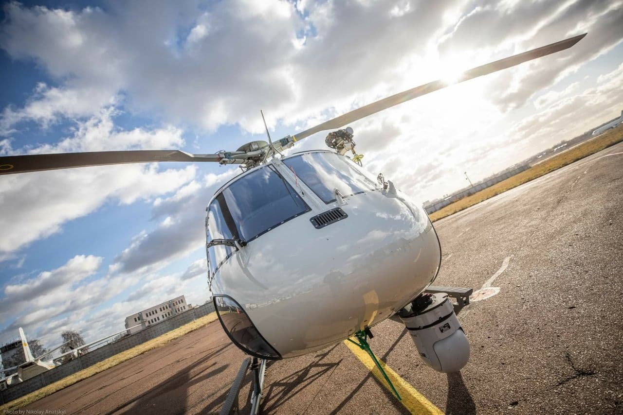 Пограничники Украины получили два новых вертолёта, которые будут охранять границу с Беларусью 1