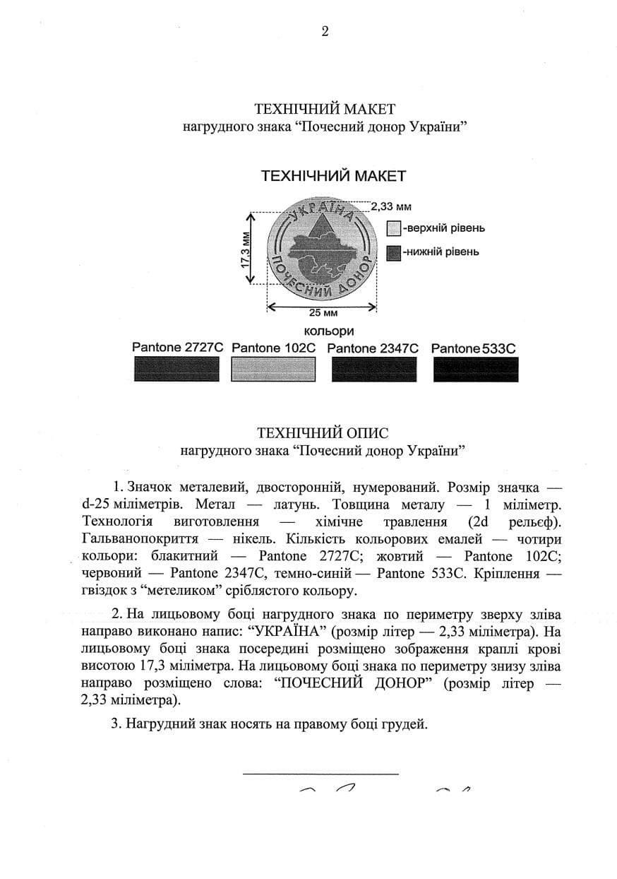 В Украине доноры крови получат новые удостоверения и значки: как они выглядят 4