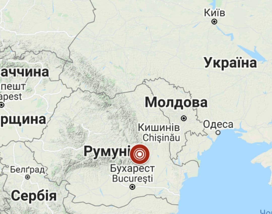 В румынских Карпатах произошло землетрясение 1