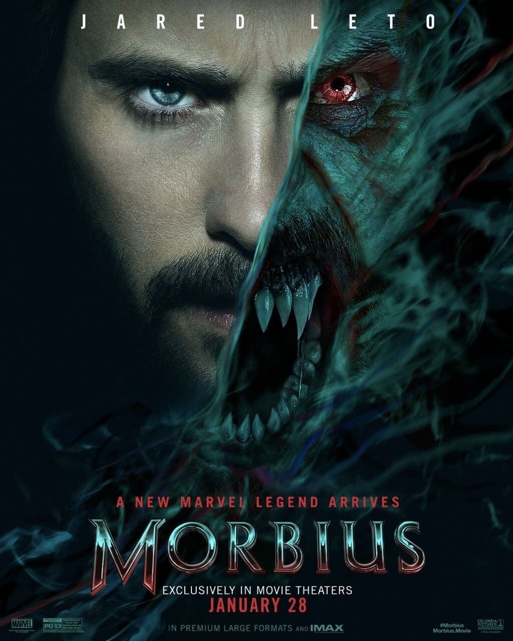 Sony выпустила новый трейлер «Морбиуса» с Джаредом Лето, демонстрирующим трансформацию главного героя 1
