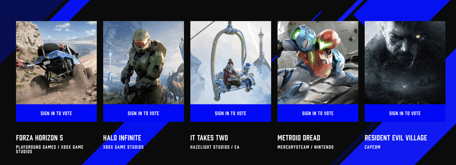 Стартовал финальный этап пользовательского голосования The Game Awards 2021 за «Игру года» 1