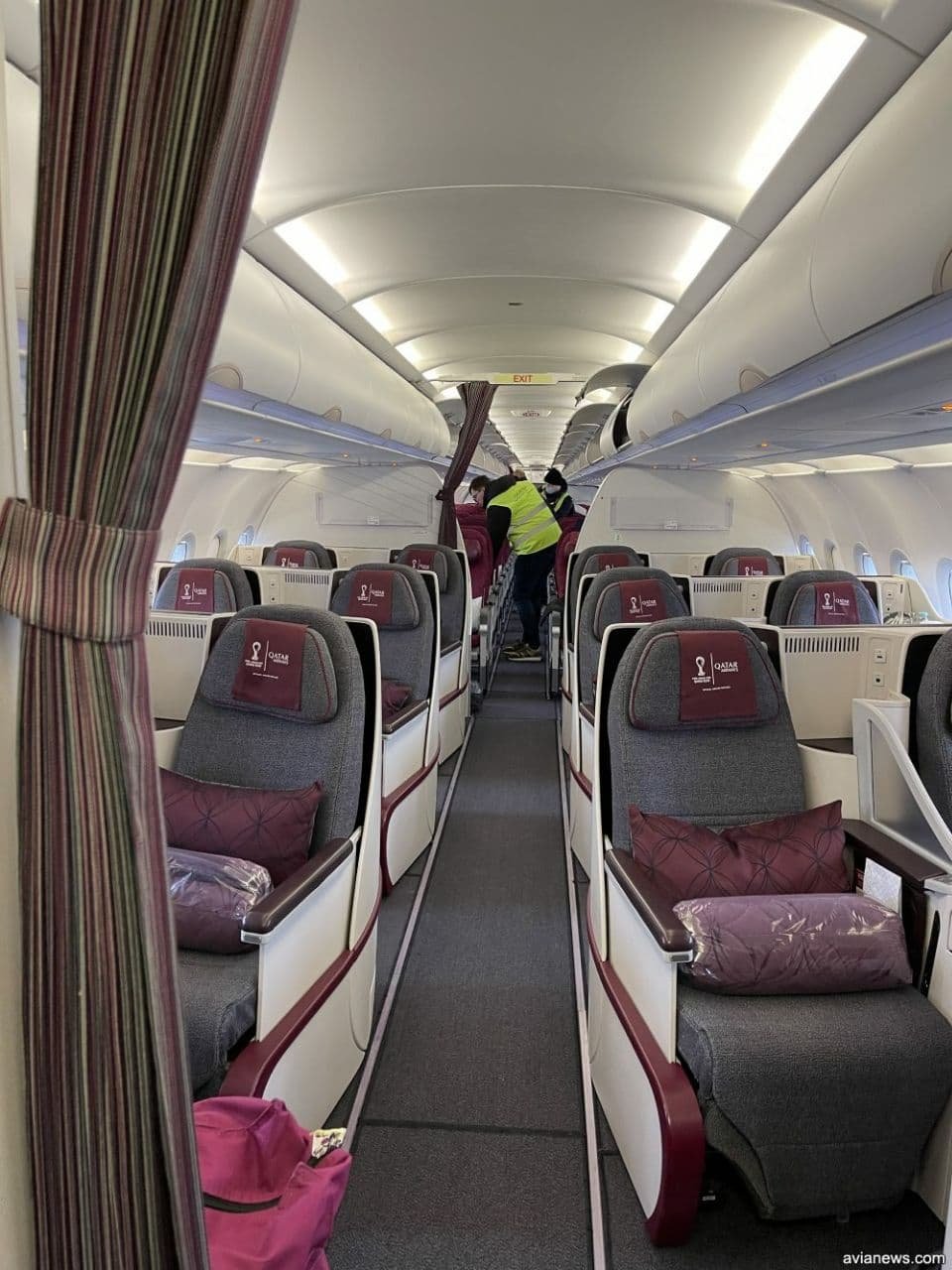 Qatar Airways запустила в Украину рейсы с кроватями 2