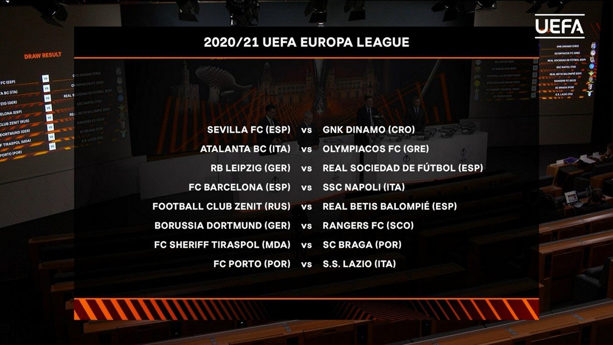 Результаты жеребьевки Лиги Европы УЕФА Результаты жеребьевки Лиги Европы УЕФА