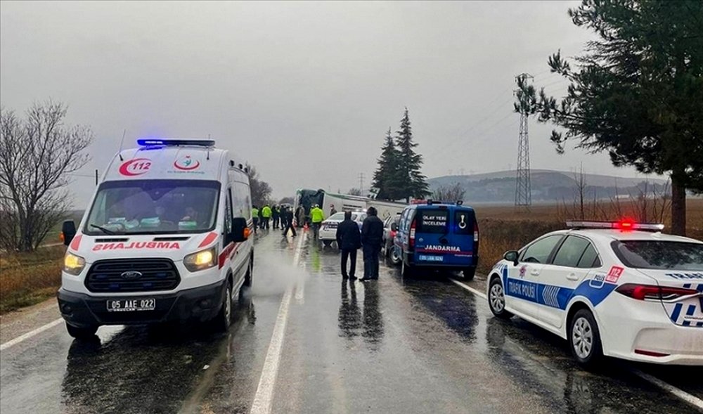 Водитель не справился с управлением на скользкой дороге