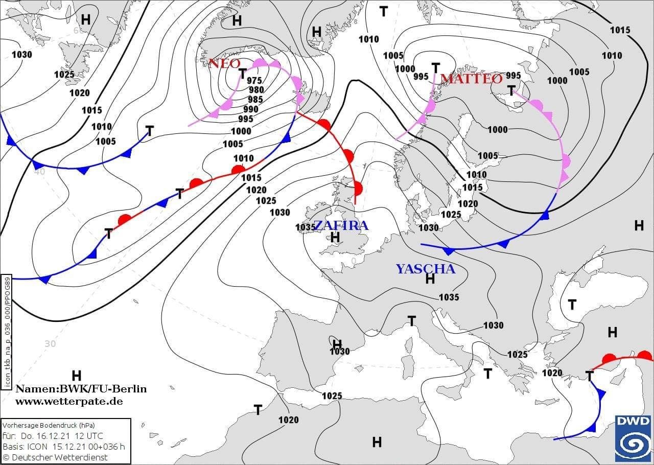 В Україні зустрінуться два циклони Matteo та Yascha: якою буде погода найближчими днями 1