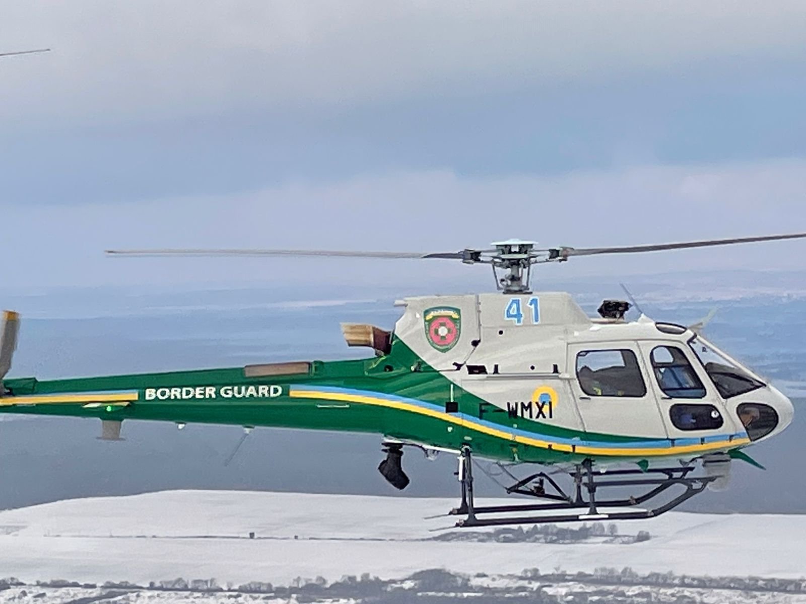 Украина получила три французских вертолёта для охраны границы 2