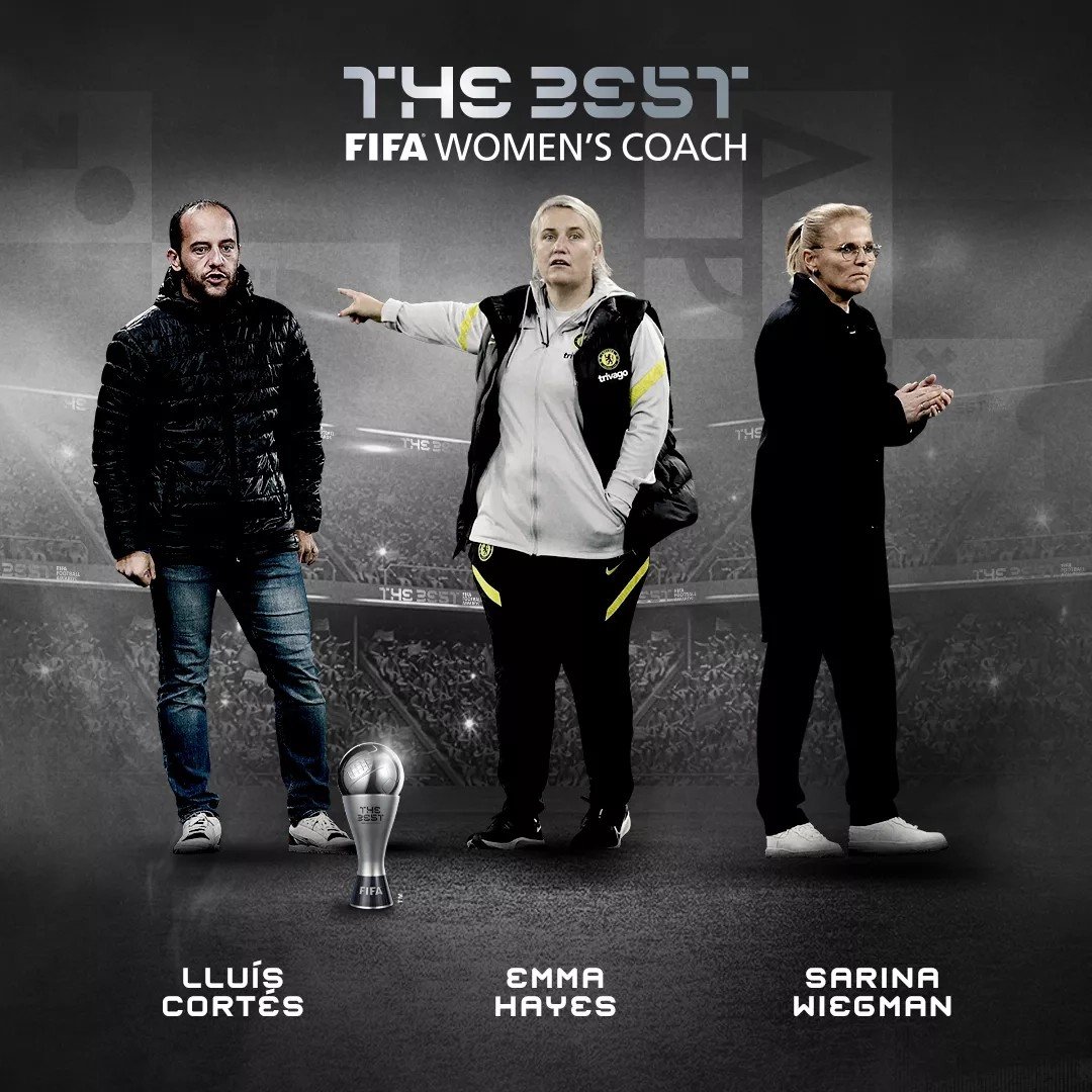 Наставник женской сборной Украины по футболу претендует на звание лучшего тренера по версии ФИФА 2