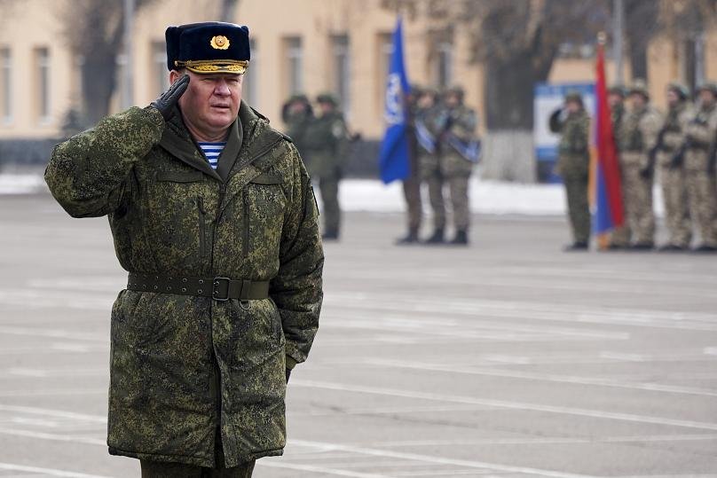 Контингент ОДКБ покидает Казахстан 1