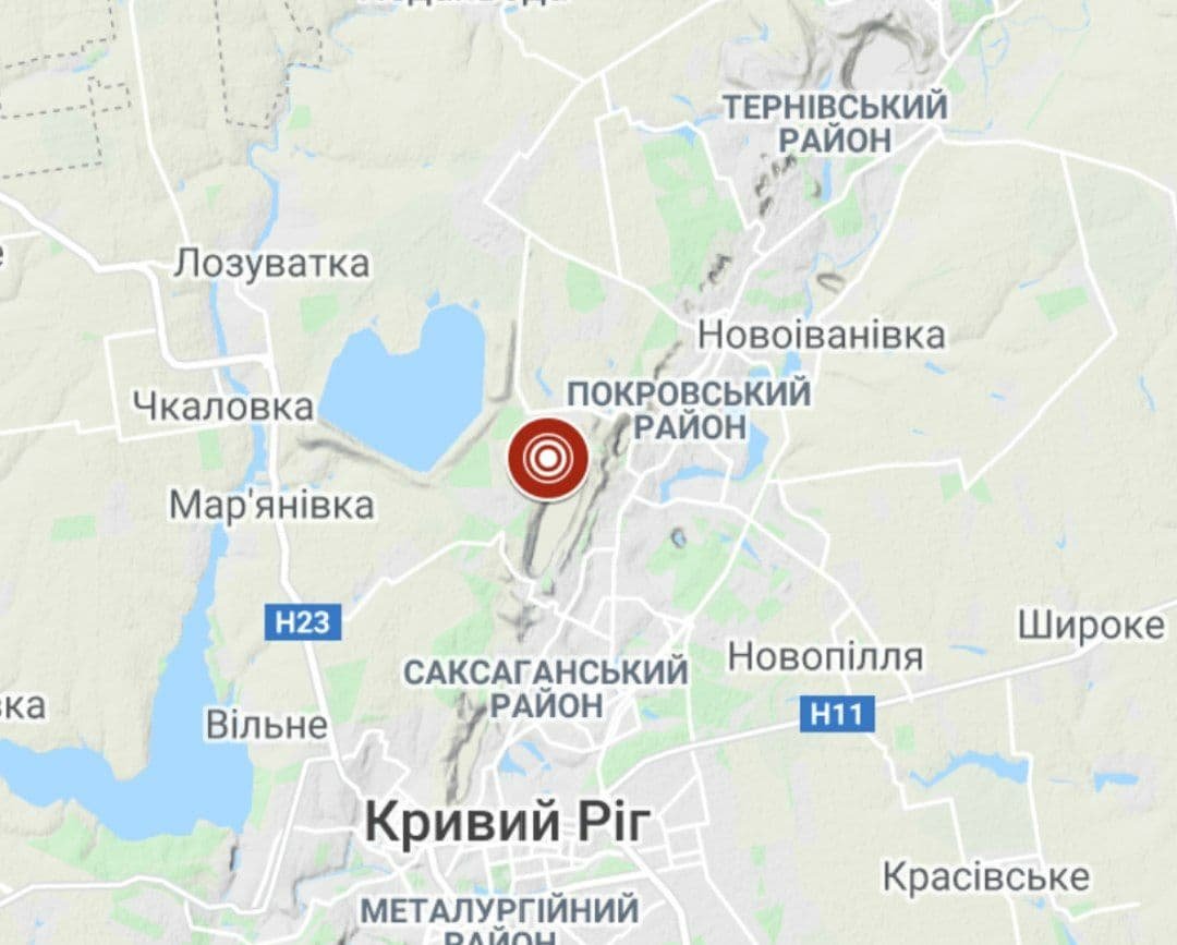 У Кривому Розі стався землетрус 5
