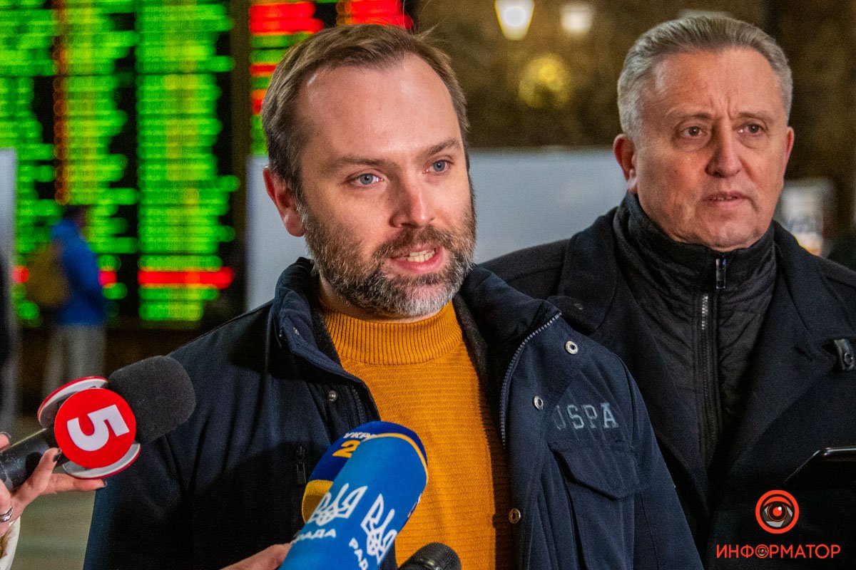 Член правления АО «Укрзалізниця» Александр Перцовский